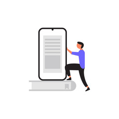 Online Learning. Perfect for banners, leaflets, landing pages, social media content.