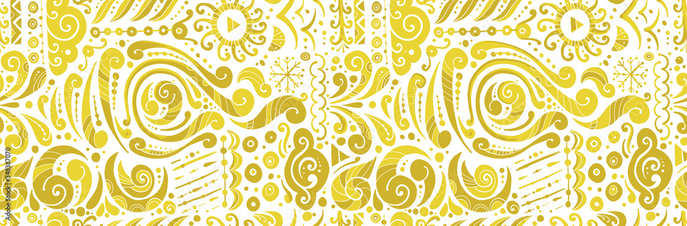 Poster four elements concept. air design background. seamless pattern print