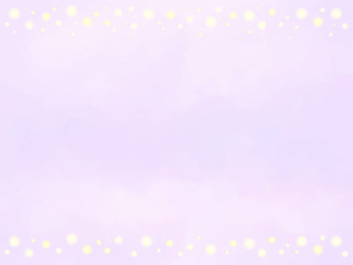 パステルカラー　水彩背景　ピンク　紫　キラキラ　光