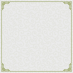 Chinese Retro Bamboo Style Background 