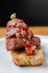 Pincho de chorizo