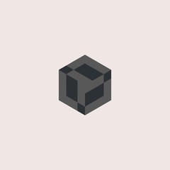 Premium box logo design