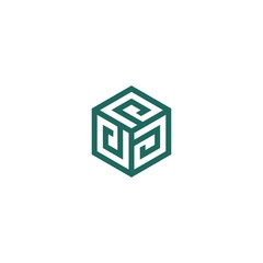 Premium box logo design