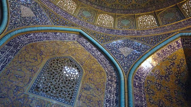 Sheikh Lotf Allah Mosque, Naqsh-e Jahan Square, Isfahan, Iran, Western Asia, Asia, Middle East, Unesco World Heritage Site