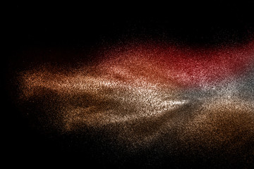 Colored dust