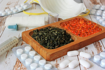 Herbs and medicinal products for treatment