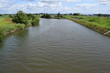 小貝川（こかいがわ）／ 茨城県取手市内