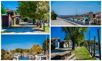 Carte postale de Audenge , Gironde, Nouvelle-Aquitaine. France.