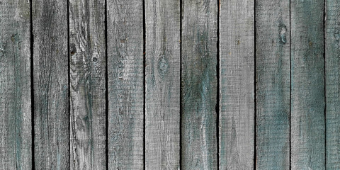 Fototapeta premium Vintage wood weathered background - Old wooden fence.