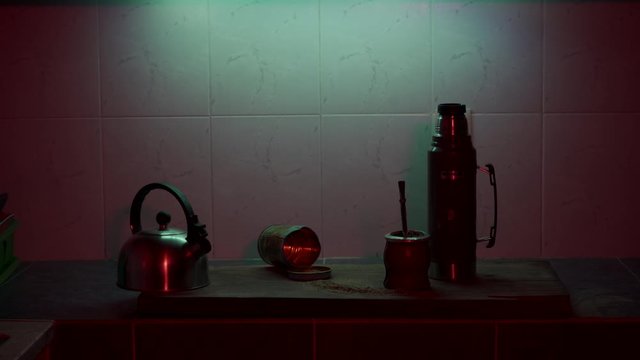 Mate termo luces
