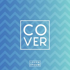 Cover design background  with geometric shape and gradient color