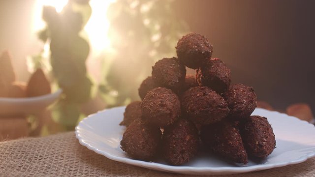Baked Kibe. Brazilian Snack