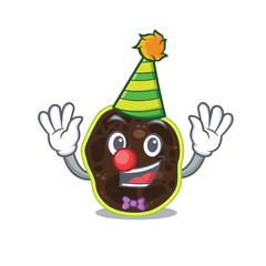smiley clown firmicutes cartoon character design concept