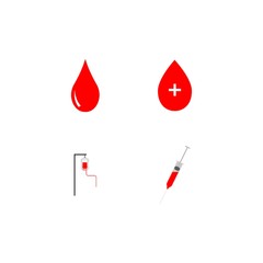 Blood ilustration logo