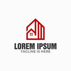 Home logo design. Logo design for the real estate and construction industry.