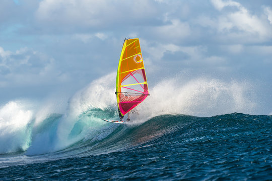 Windsurfing in Mauritius