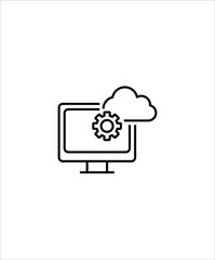 web developer icon,vector best line icon.