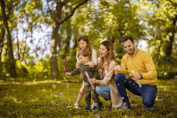 It's a beautiful day to spend outdoors with family.