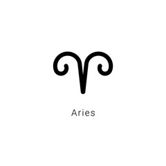 Sign of the zodiac. Aries, the ram
