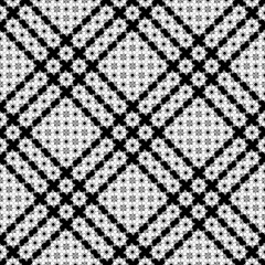 black and white abstract seamless pattern
