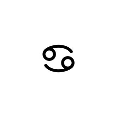 Sign of the zodiac. Cancer, the crab