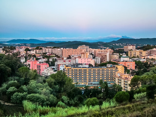 Obraz premium Lloret de Mar on the Costa Brava in Spain