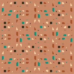 Beautiful of Colorful Shape, Repeated, Abstract, Illustrator Pattern Wallpaper. Image for Printing on Paper, Wallpaper or Background, Covers, Fabrics