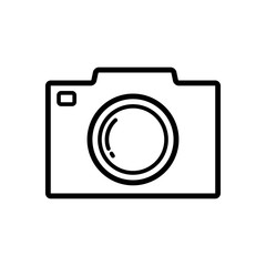 camera - photography icon vector design template