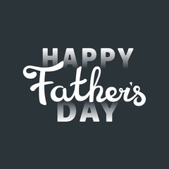 Happy Father’s Day greeting Card. Vector illustration.