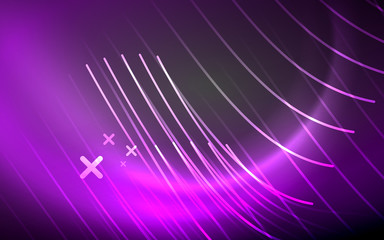 Abstract background - neon line design for Wallpaper, Banner, Background, Card, Book Illustration, landing page