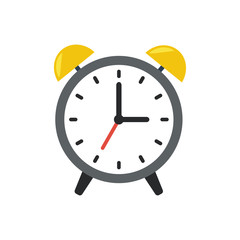 alarm clock icon vector design template