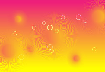 Abstract background. Yellow and Pink background overlap layer on gradient colors. vector.