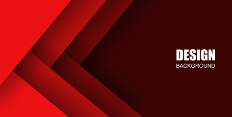 Abstract background. Red background overlap layer on gradient colors. vector.