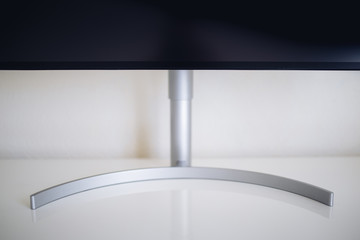 Monitor Display 4k on a luxury white table