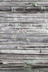 Wooden boards on an old fence as an abstract background.