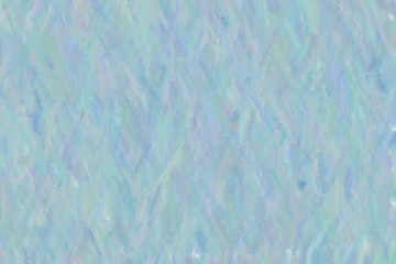 Blue waves Long brush Strokes Pastel abstract paint background.
