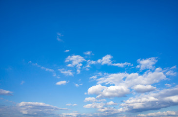 Obraz premium Blue sky and clouds background material