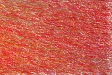 Red and yellow waves Wax Crayon with low coverage abstract paint background.
