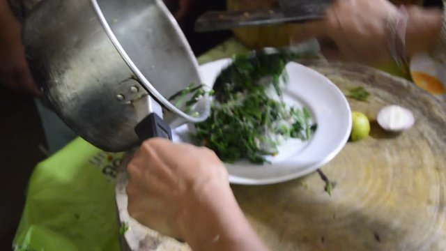 Spicy Paco Fern Salad at the Countryside Restaurant, So Yummy