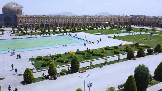 Naqsh-e Jahan Square, Isfahan, Iran, Western Asia, Asia, Middle East, Unesco World Heritage Site