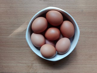 eggs in a bowl