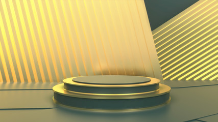 stage background modern mockup abstract showcase 3D