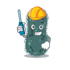 Thermotogae caricature design concept worked as an automotive