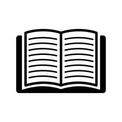 book - open book - education icon vector design template