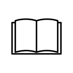 book - open book - education icon vector design template