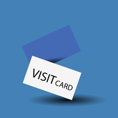 Front and back of business cards.