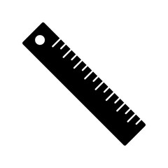ruler - stationery icon vector design template