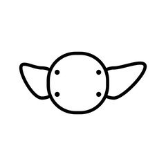 Mask Icon Design Vector Template