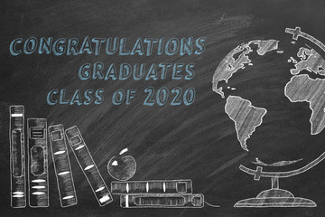 Congratulations graduates. Class of 2020.