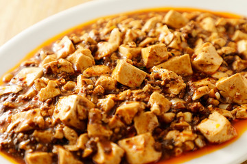 麻婆豆腐　Mapo tofu